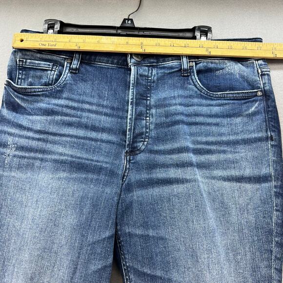 Kut From The Kloth Jeans Women's 12 Blue Juliet Slouchy Boyfriend Button Fly - Picture 12 of 16